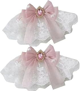 Japanese Sweet Princess Lolita Lace Wrist Cuffs for Women Teens Wedding Tea Party Bracelets Cuff