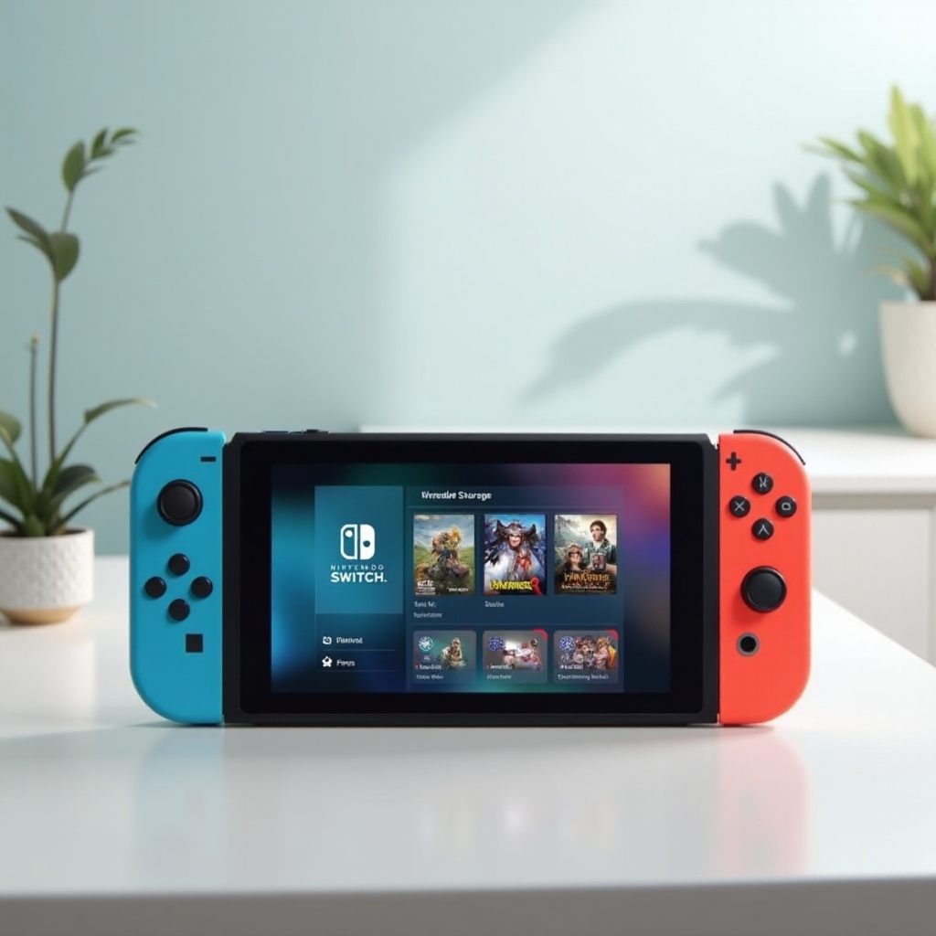 Speicherplatz Nintendo Switch optimieren und verwalten