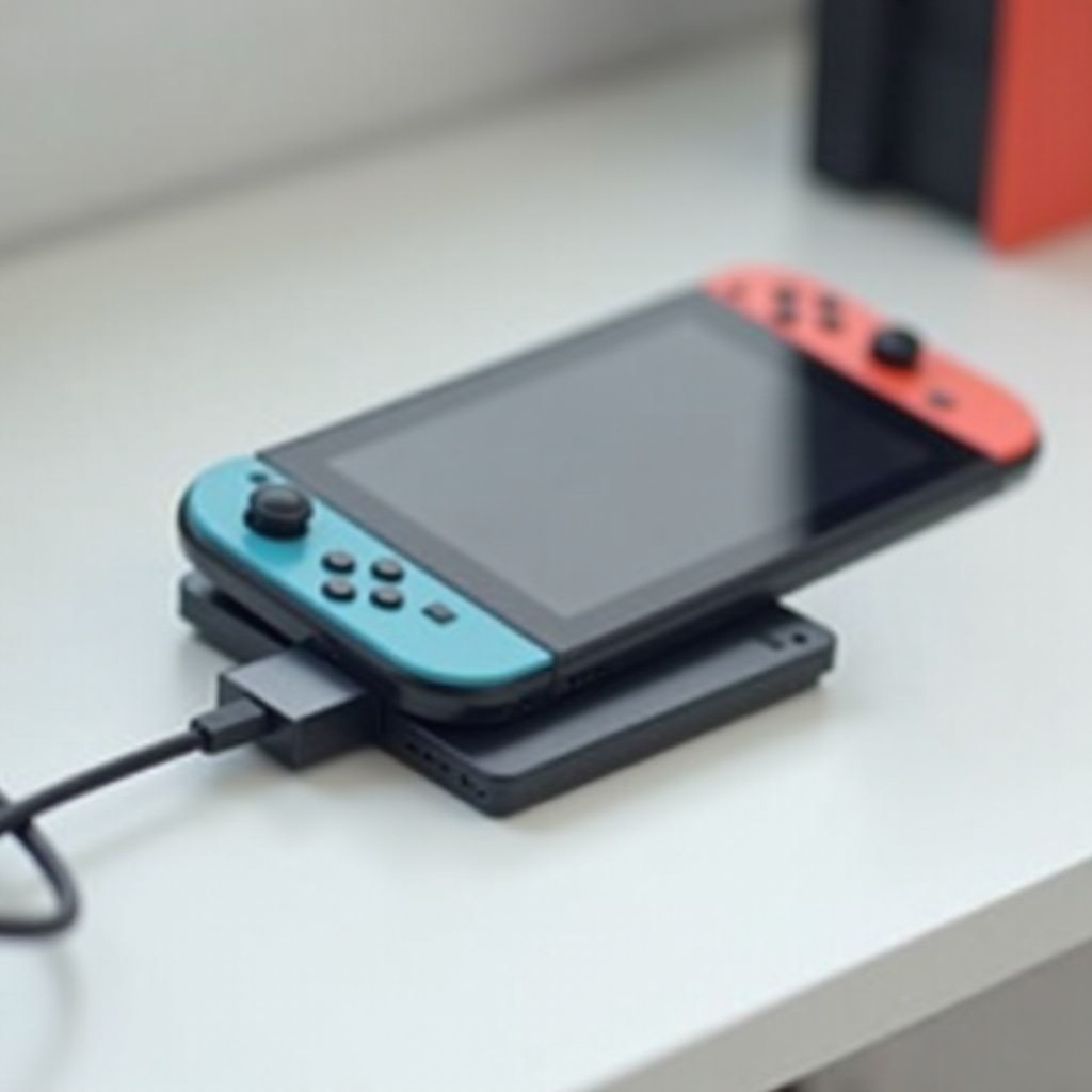 charger switch avec chargeur téléphone