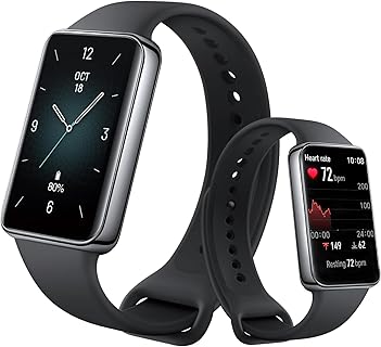 HONOR Band 9, el reloj inteligente para hombres y mujeres, con monitor de ritmo cardíaco, SpO2 y 96 modos deportivos, pantalla de 1,57 pulgadas y batería de 14 días, ideal para fitness