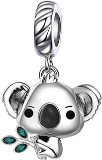 NanMuc Pet Dog Cat Paw Print Elephant Koala Penguins Panda Dolphin Horseshoe Bulldog Animal Charms for Pandora Bracelets