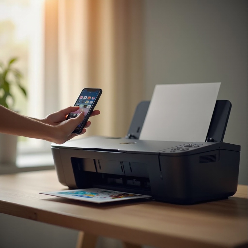 So verbinden Sie Canon Pixma Drucker mit Handy