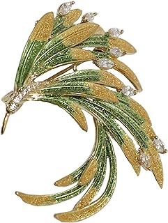 Colorful Phoenix Brooches Brooches New Collar Clips for Women Shawl Pin Enamel Collar Pin Lapel Pins for Chest Decoration