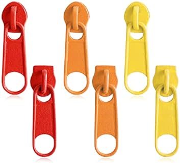 Alloy Clasp Men's Zipper Dangle Earrings, Funky Black Vintage ANDPAI for Women and Men, Unusual Shape Design