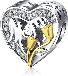 Bolenvi Stunning 925 Sterling Silver Charms Beads Pendants for Pandora Bracelets & Necklaces