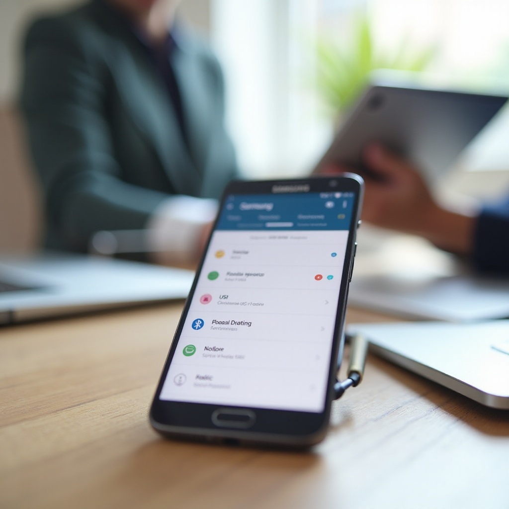 Faire un partage de connexion Samsung facilement