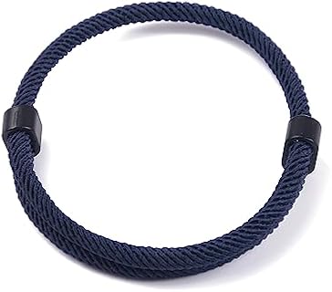 Caiyao Nautical Braided Rope Bracelets Adjustable Braided Cord Bracelet, Handmade Navy Marine String Bracelet, Men Women Braided Bracelets Gifts