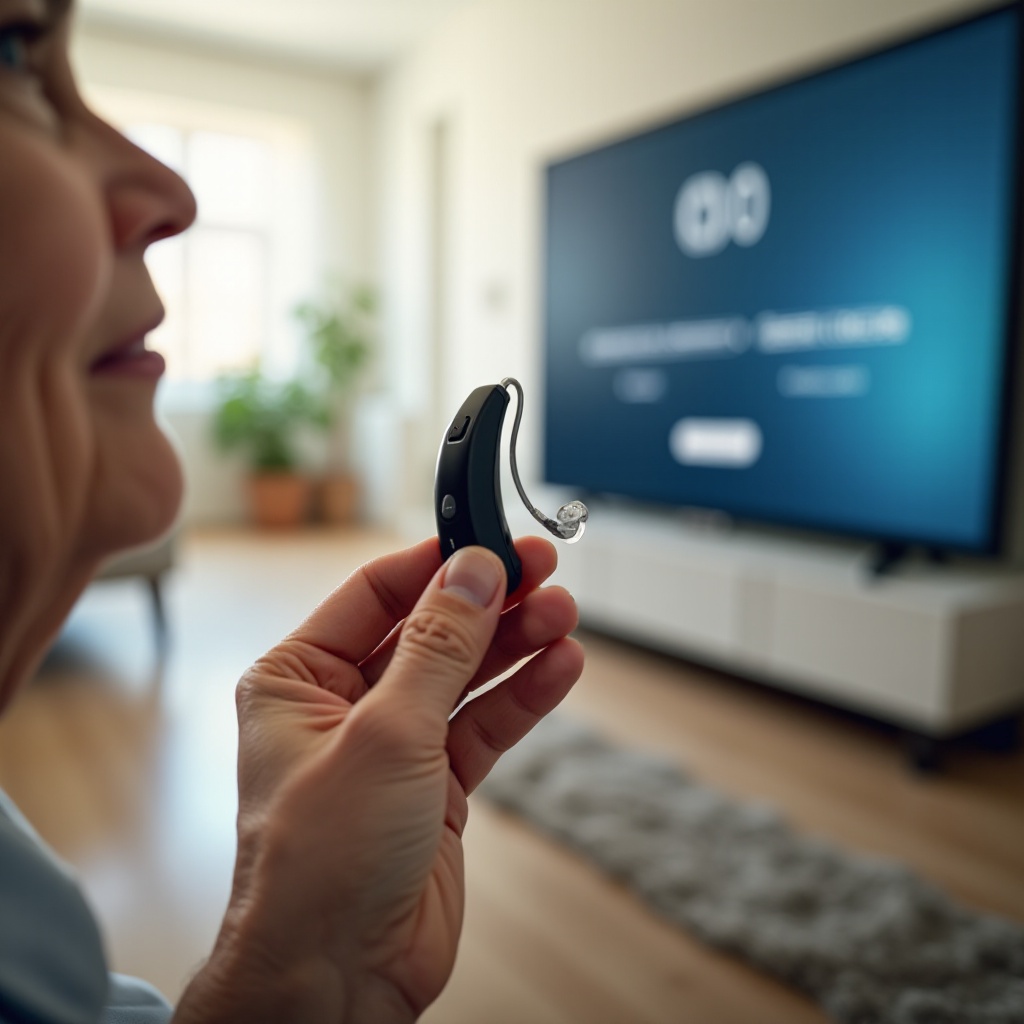 como conectar los audífonos amplifon a la tv