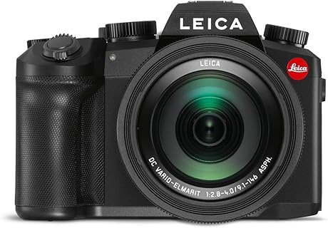 Leica V-Lux 5 Digital Camera with 20MP 1-Inch Sensor, 16x Zoom Lens and 4K Video Recording, Perfect for Enthusiasts and On-the-Go Photographers