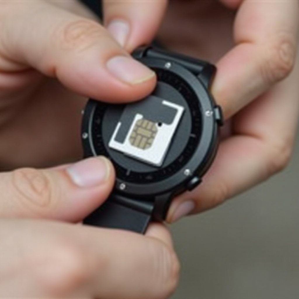 como poner tarjeta sim en smartwatch