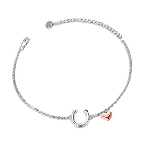 POPLYKE Bracciale In Argento 925 Con Opale Bianco A Goccia - Gioiello Elegante Idea Regalo Donna