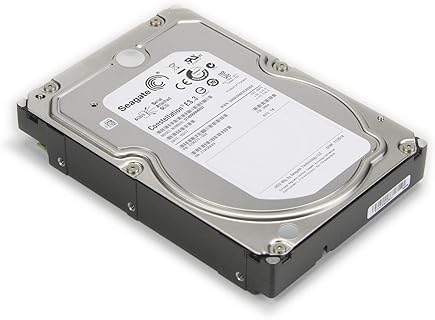 Seagate Disco Duro de 4TB, 128MB Caché, 7200 RPM, SATA 6Gbps, 3.5, Grado Empresarial, Resistente y Confiable, Ideal para NAS, RAID, Servidores y Sistemas de Vigilancia
