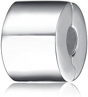 Authentic Sterling Silver Clip-Lock Charm Bead for Her, Ideal for Chamilia Bracelets - Gift for Mother