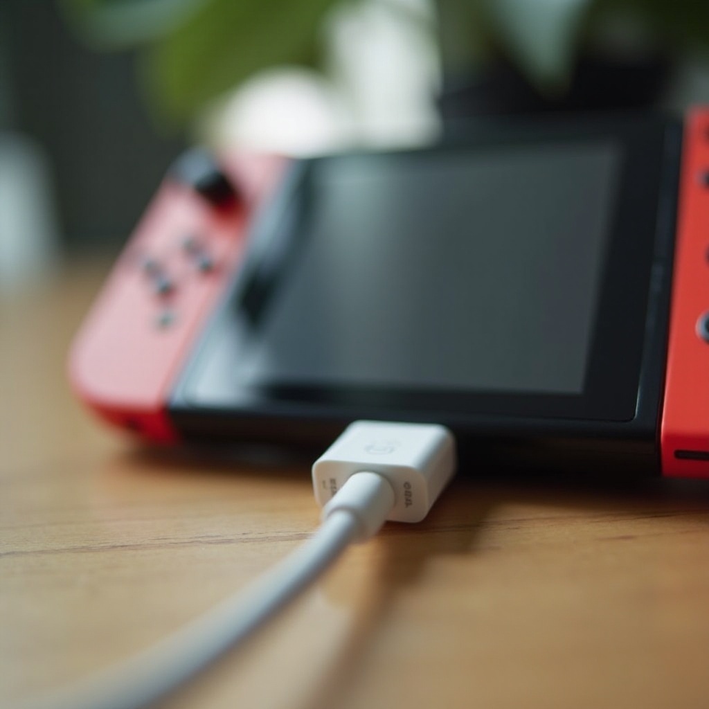 cargar switch con cargador de movil