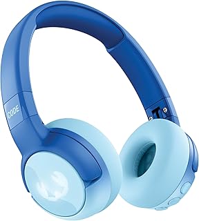 Fresh 'n Rebel Code Junior kabellose Bluetooth-Kopfhörer für Kinder, sicherer Klang (<85dB), inklusive Audiokabel und Aufkleber, LED-Lichteffekte, 48 Std. Spielzeit, ideal für unterwegs