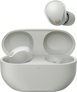 Bose QuietComfort Ohrhörer in Silber, kabellose Over-Ear-Kopfhörer mit aktiver Geräuschunterdrückung und langer Akkulaufzeit, ideal für Musikliebhaber und Vielreisende