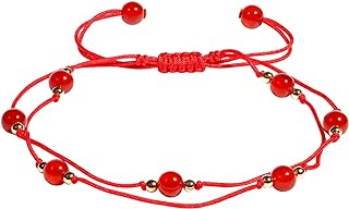 Wizock Layered Chakra Charkas Crystals Anklet Bracelets for Women Reiki Stone Agate Beach Foot Balance Meditation Healing Crystals