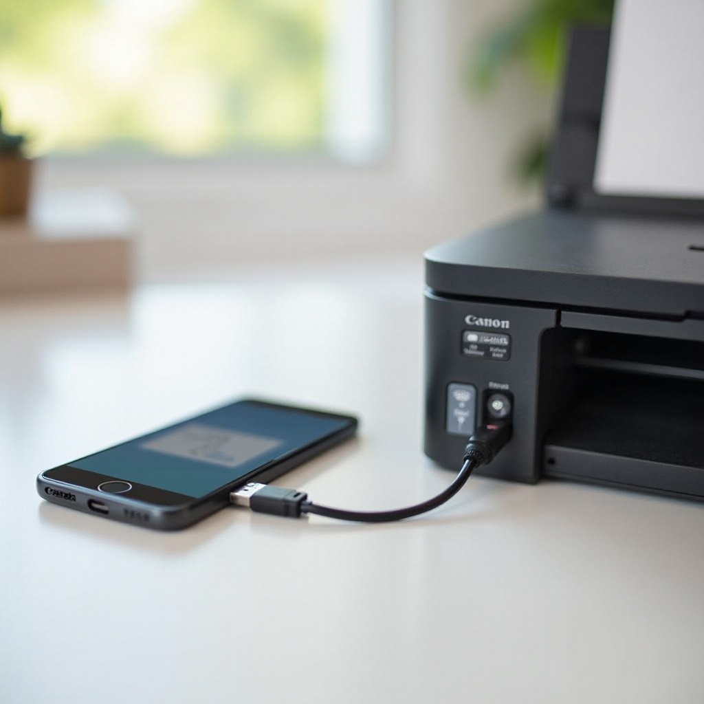 canon drucker mit handy verbinden ohne wlan