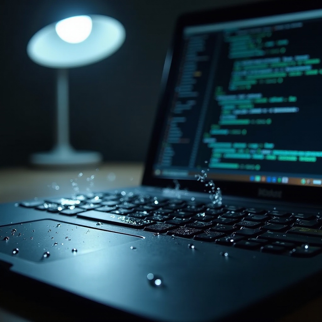 Laptop Wasserschaden: Retten & Schützen