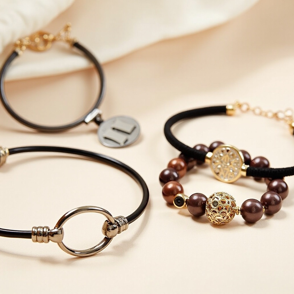 pulseras con iniciales