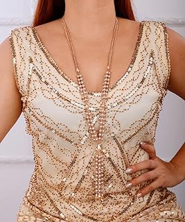 Bohemian 3-Strand Faux Pearl Knot Beaded Necklace