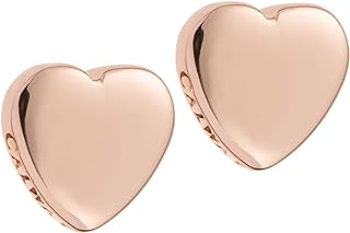 Galway Heart of Claddagh Earrings - Rhodium Plated 925 Sterling Silver & Rose Gold Irish Jewelry Gift for Women