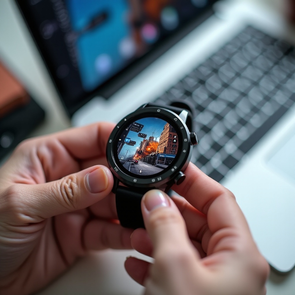 como poner fotos en smartwatch huawei