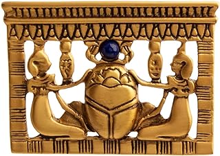 Egyptian Scarab Pectoral Brooch