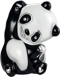 TCHYUN Lucky Elephant Owl Bulldog Sea Turtle Bee Cat Koala Charms Cute Animal Dangle Charm Beads Compatible with Pandora Charms Bracelets