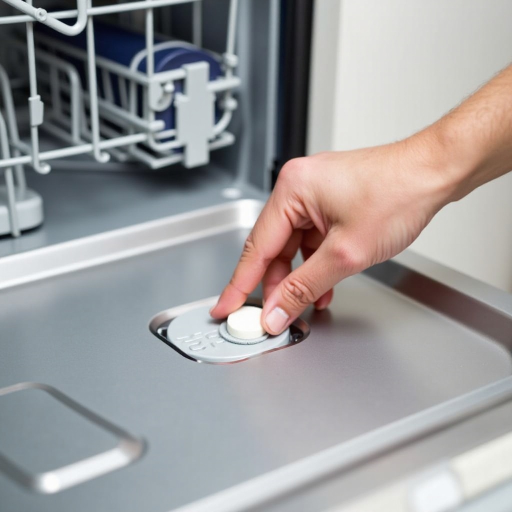 spülmaschine tab fach funktion