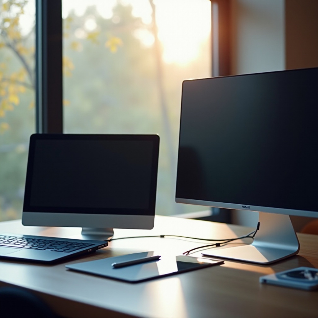 2 bildschirme mit laptop verbinden