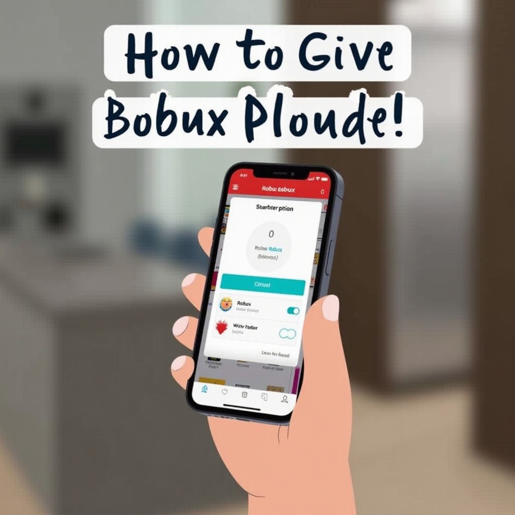 Wie kann man Robux auf dem Handy verschenken? Einfache Anleitung