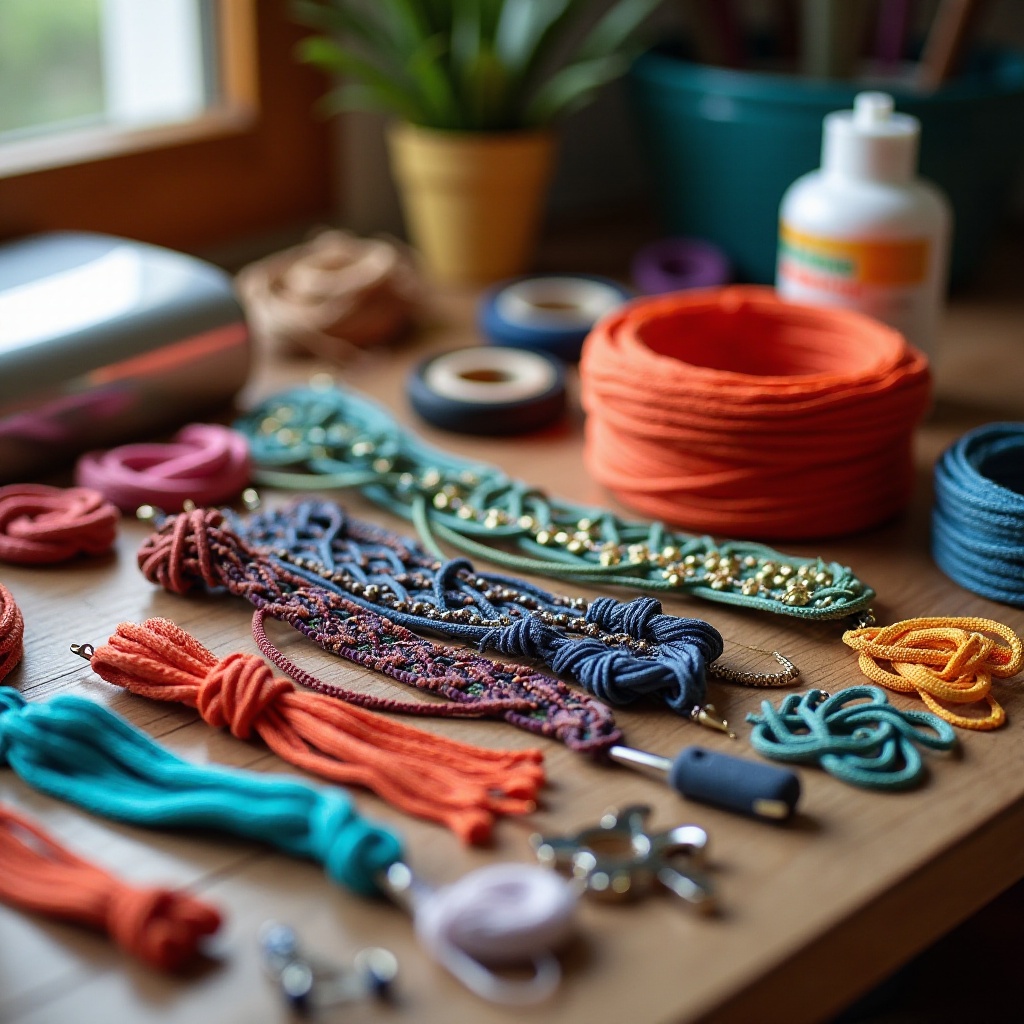 bracelet brésilien noeud