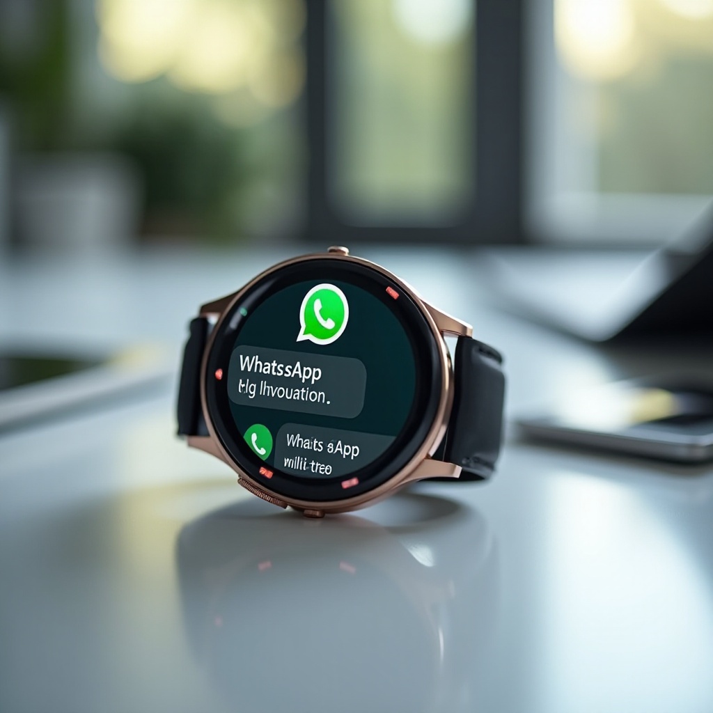 como abrir whatsapp en mi smartwatch