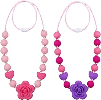 Flyaway's BPA-Free Silicone Star Shaped Sensory Chew Necklace for Kids, Teens, and Adults with ADHD, Autism, and Anxiety