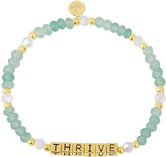 INSPIRED VOICES Inspirational Bracelets for Women - Motivational Bracelets, Inspirational Jewelry, Beaded Stretch Bracelets and Encouragement Gifts for Women