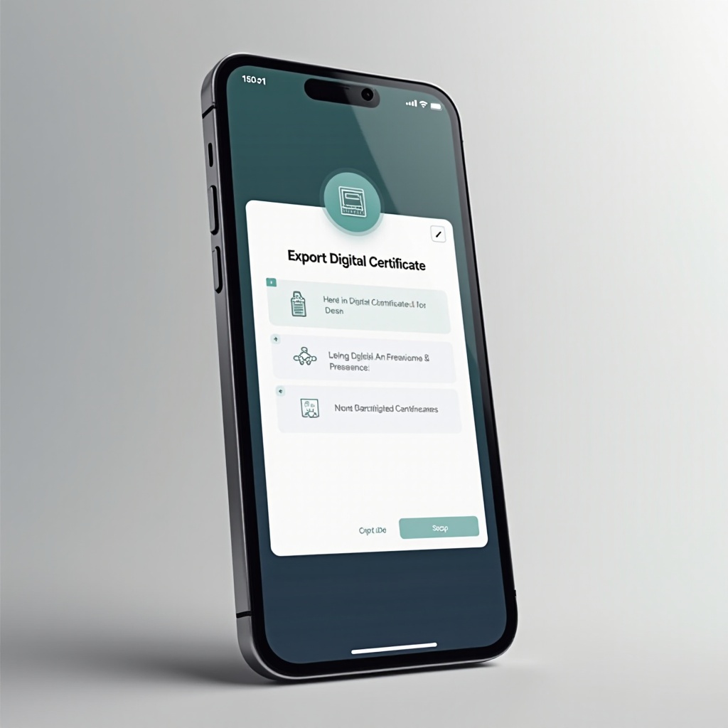 Guía: Exportar Certificado Digital desde el Móvil