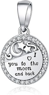 The Love-Engraved 925 Sterling Silver Pandora-Compatible Clasp Bracelet with Cubic Zirconia Charms for Wife, Daughter, or Mom – Perfect Christmas or Birthday Gift