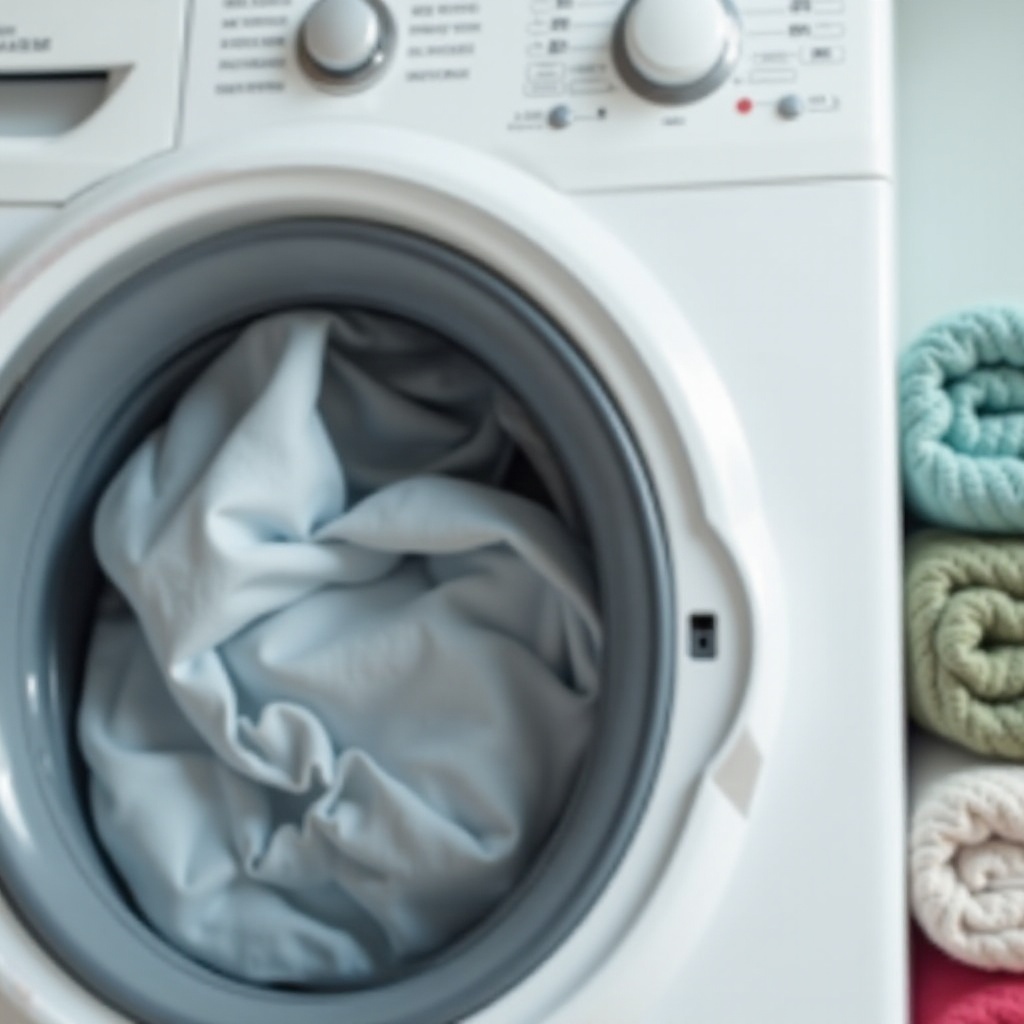washer leaving white residue on clothes