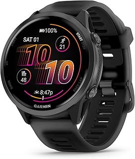 Montre Garmin® Forerunner® 570 GPS avancée pour course et triathlon, avec écran AMOLED et fonctions dentraînement Recovery, idéale pour les athlètes