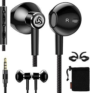 LUDOS SPECTA In-Ear Kopfhörer mit Kabel und Mikrofon, satten Bässen und 5 Jahren Garantie für exzellente Sprachqualität und dynamischen Sound, perfekt für iPhone, Samsung und Xiaomi