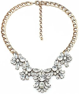 Golden Tone Jewelry Sets Rhinestone Crystal Drop Dangle Earrings Or Statement Necklace