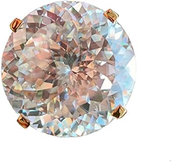 100 CT Portuguese Cut Engagement Ring, Big Solitaire Moissanite Wedding Ring, Celebrity Style Bridal Ring, Proposal Gifts for Her (30 MM, VS, G-H Color)