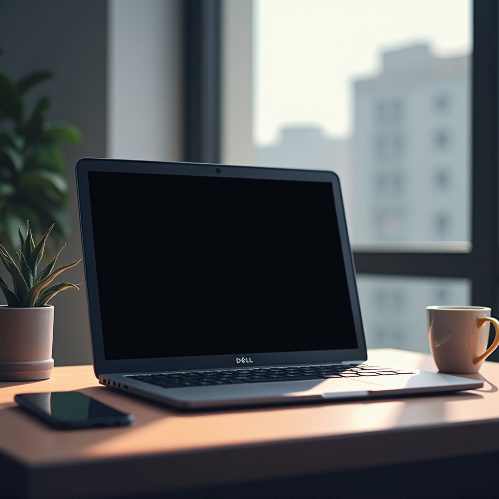 dell laptop startet nicht schwarzer bildschirm