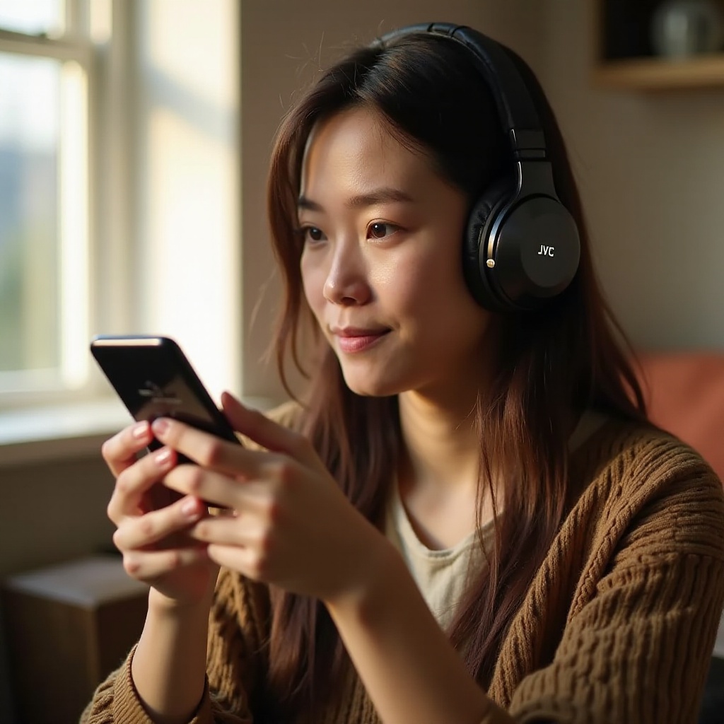 subir volumen auriculares jvc ha-a3t