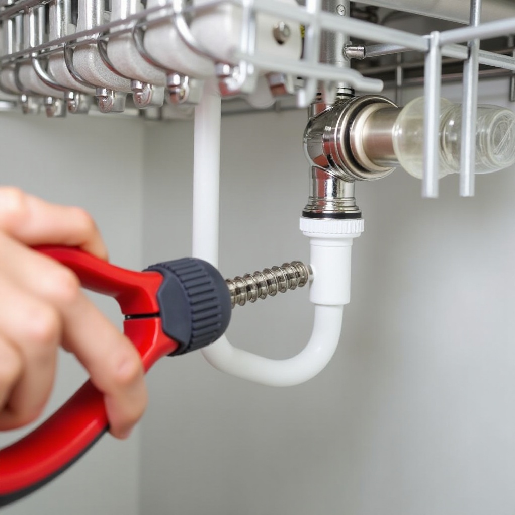 how to connect dishwasher drain hose to sink