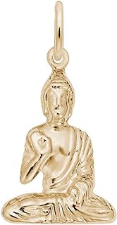 Yellow Gold Buddha Charm