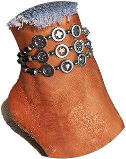 Weight Loss Hematite Bead Bracelet with Lobster Claw Clasp for Women and Teens - Elegant Heart Design