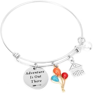 Lobster Claw Vintage ID Bracelet with Box Chain and Sandstone Gem for Women, Adventure-Themed Design