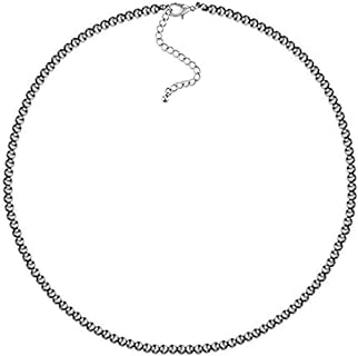 Western Navajo Pearl Choker Necklace Navajo Pearl Layered Necklaces Cowboy Cowgirl Beaded Necklaces Adjustable Vintage Choker Boho Jewelry Gifts for Women Men